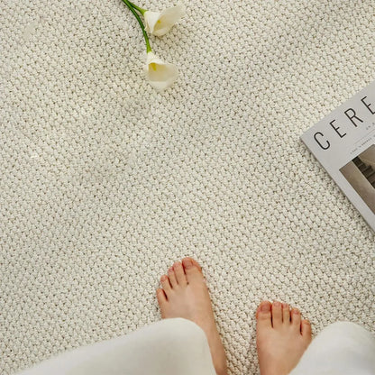 Absorbent Door Mat - Modern Geometric Pattern for Home Entrances