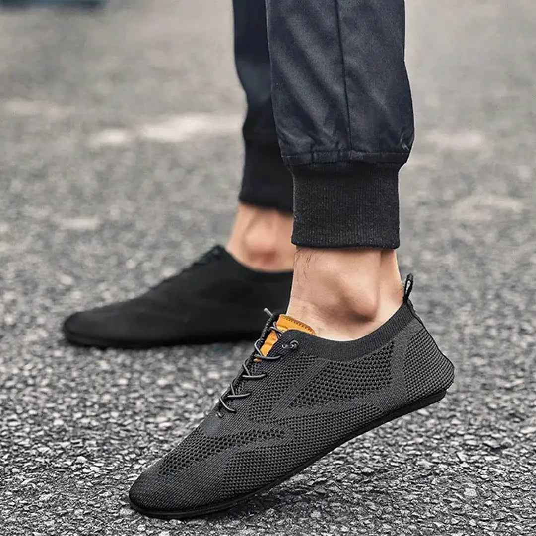 Mesh Knit Slip-Ons