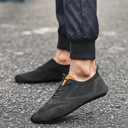 Mesh Knit Slip-Ons