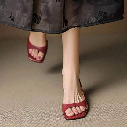 Valenti Leather Heels