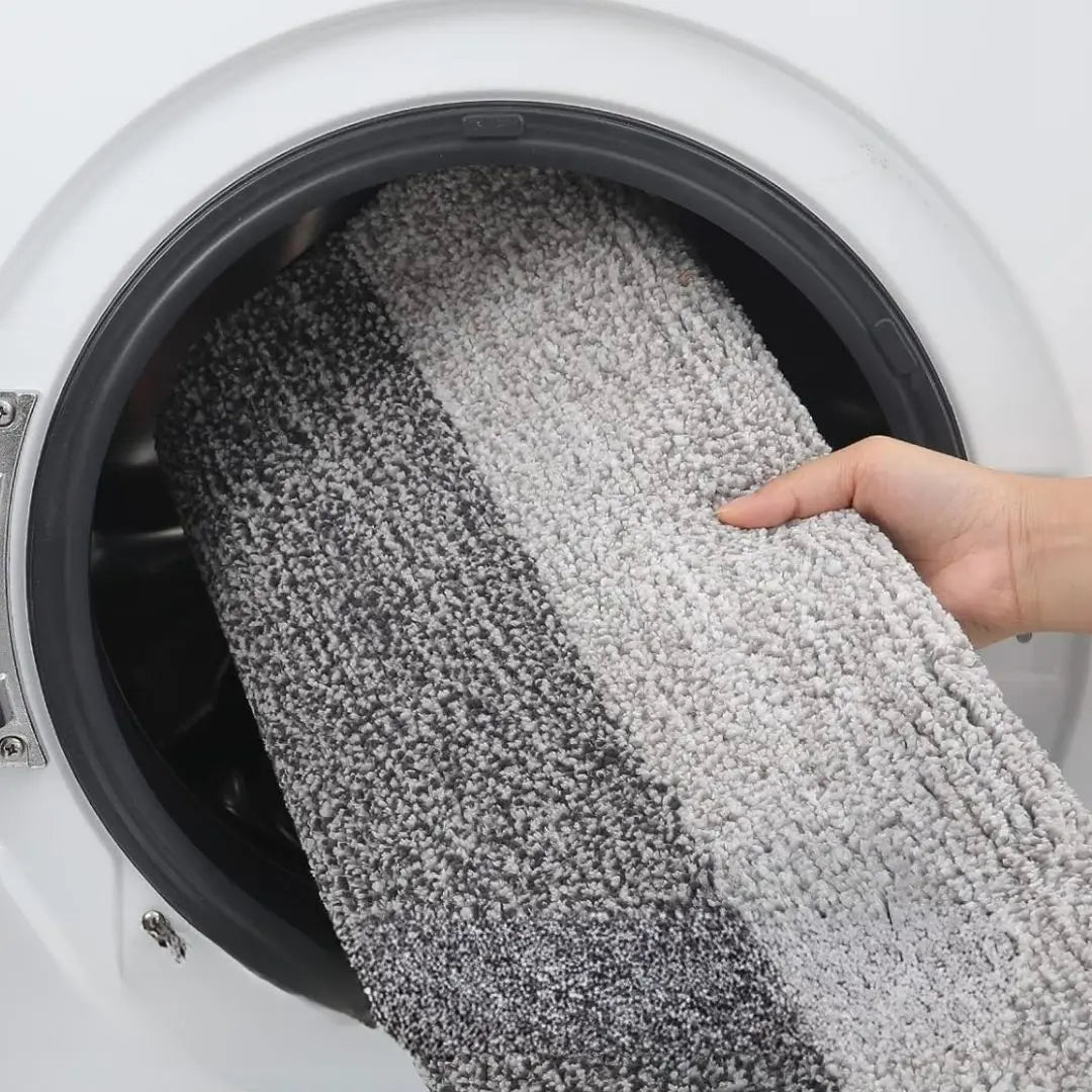 HomaxySoft Washable Indoor Door Mat - Super Absorbent Non-Slip Rug