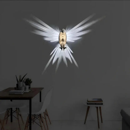 Aurev - Luminous Wings Wall Light