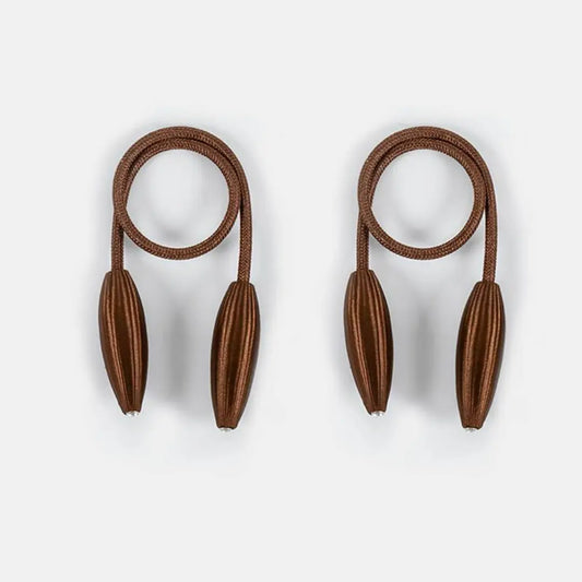 Lureva Arbitrary Shape Curtain Tiebacks - Flexible Decorative Holdbacks for Drapes and Curtains