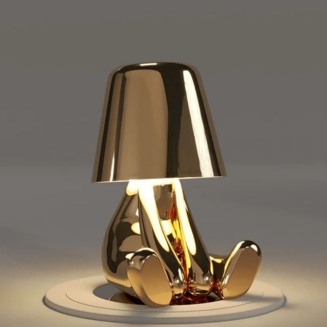 Thinker Brothers Table Lamp - Artistic Modern Sculptural Lamp