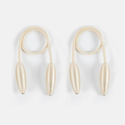 Lureva Arbitrary Shape Curtain Tiebacks - Flexible Decorative Holdbacks for Drapes and Curtains