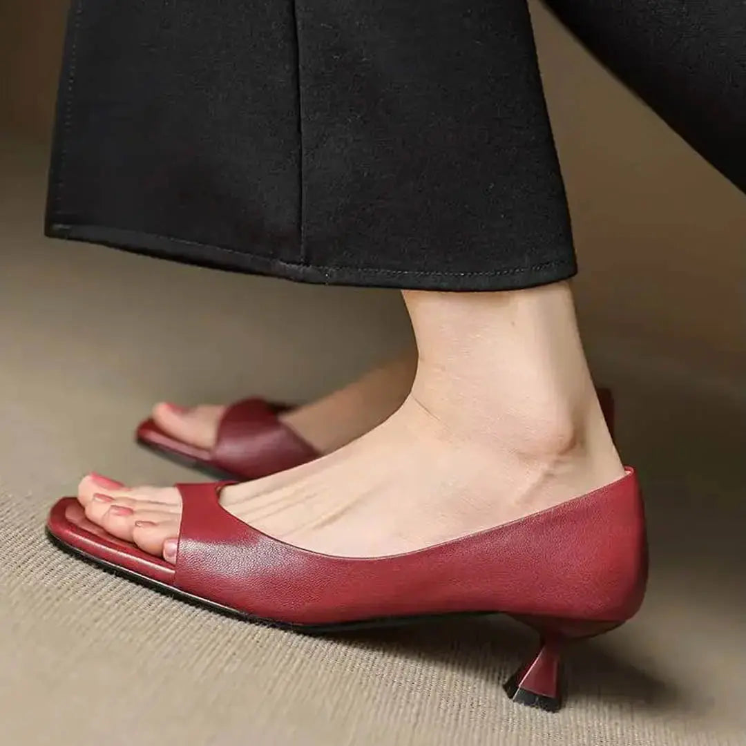 Valenti Leather Heels