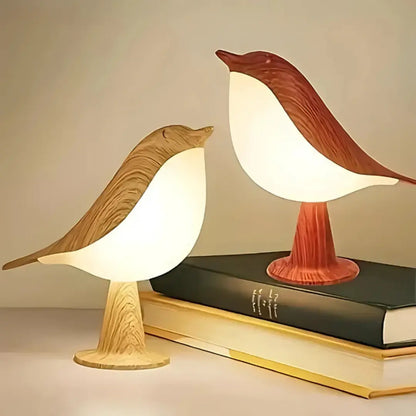 Bird Light and Aroma Diffuser - Touch Lamp with Essential Oil Diffuser