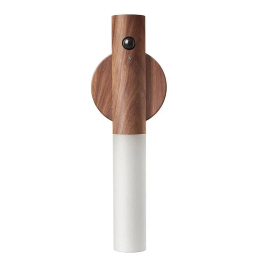 Rechargeable Wooden Wall Lantern