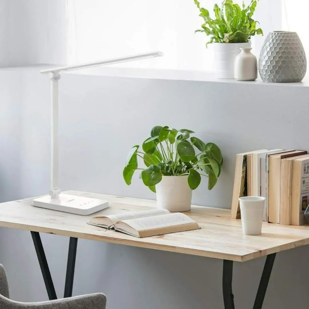 Eye-Caring LED Desk Lamp - 5 Modes USB Charging and Adjustable Design