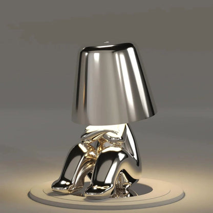 Thinker Brothers Table Lamp - Artistic Modern Sculptural Lamp