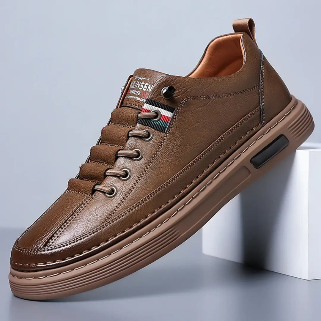 Lombardi Genuine Leather Sneakers