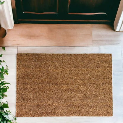 Cabri Coco Coir Door Mat - Heavy-Duty Non-Slip Latex Backing for Outdoor and Indoor Entrances