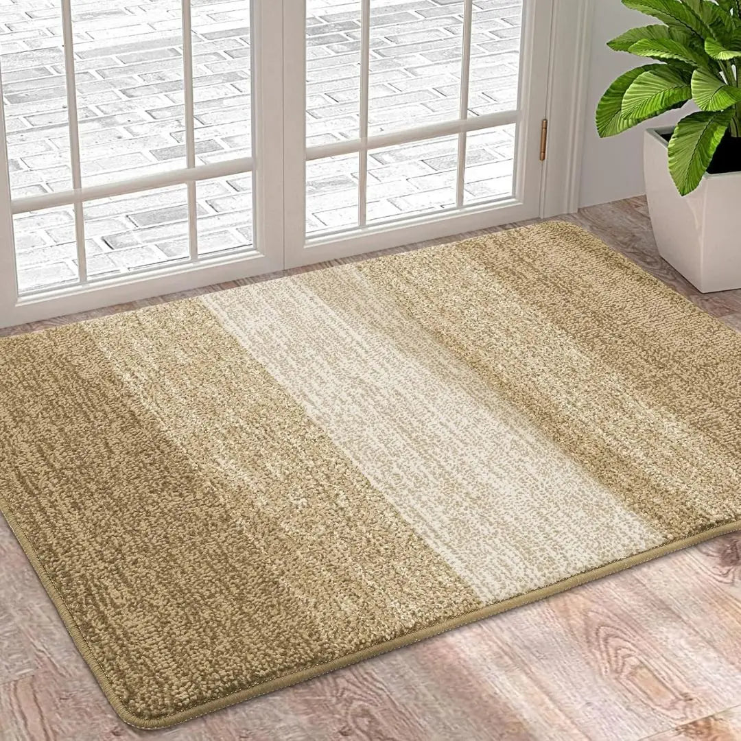 HomaxySoft Washable Indoor Door Mat - Super Absorbent Non-Slip Rug