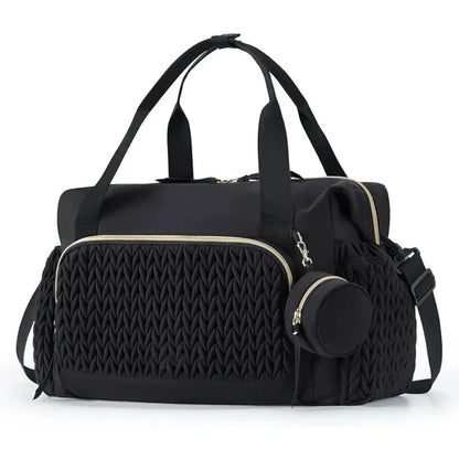 Baby Diaper Bag with Changing Pad and Insulated Bottle Pockets