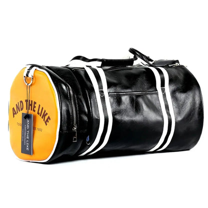 Sports Gym Duffel Bag with Shoe Compartment, Travel Weekender Bag