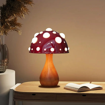 Liora - Table Lamp LED Mushroom Design with Warm White Light