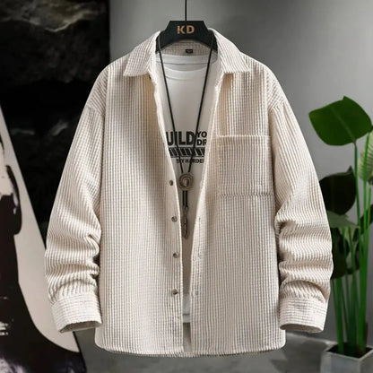 Halden Corduroy Button-Up