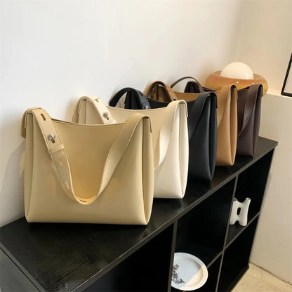 PU Leather Tote Bag for Everyday Style and Organization