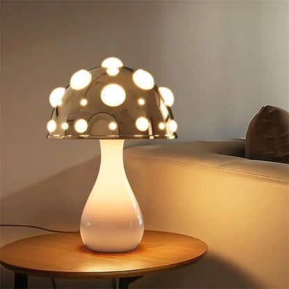 Liora - Table Lamp LED Mushroom Design with Warm White Light