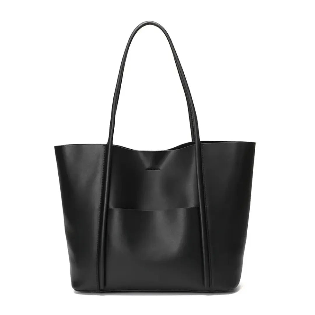 Genuine Leather Tote Bag for Women - Luxury Shoulder Bag