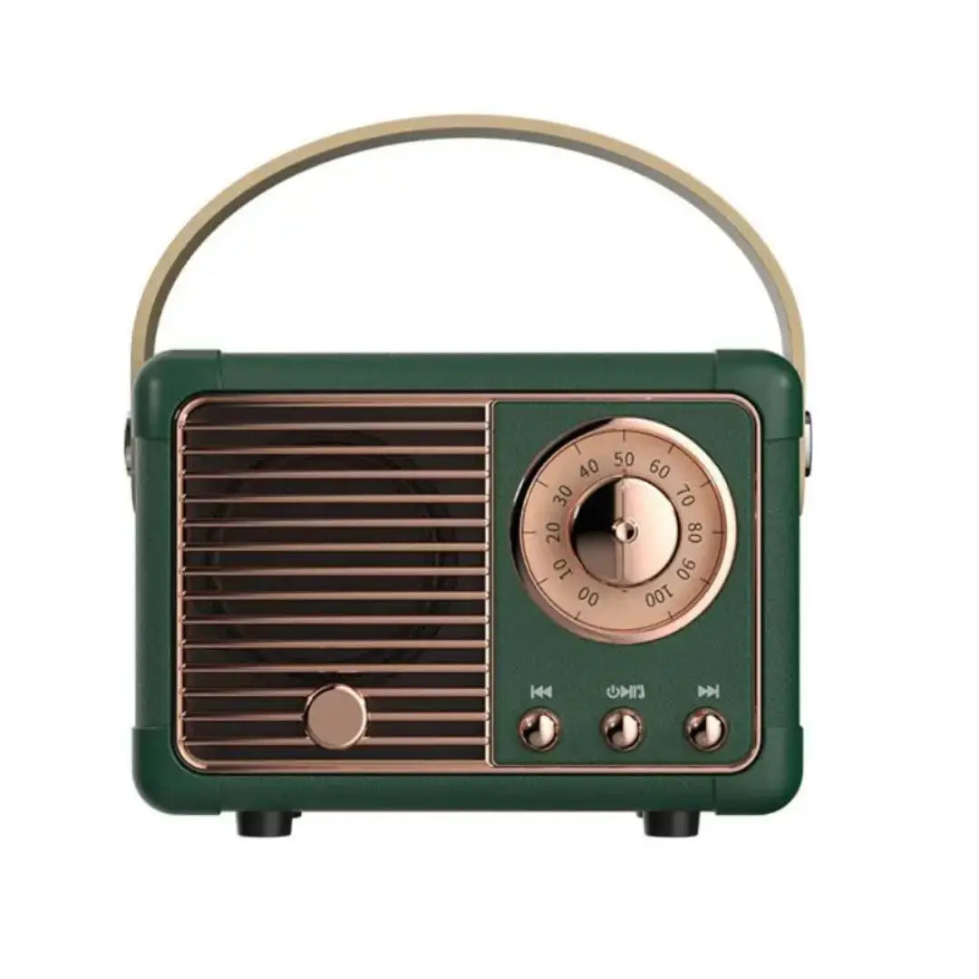 Timeless Retro Radio Bluetooth Speaker - Vintage Radio Design with Modern Tech