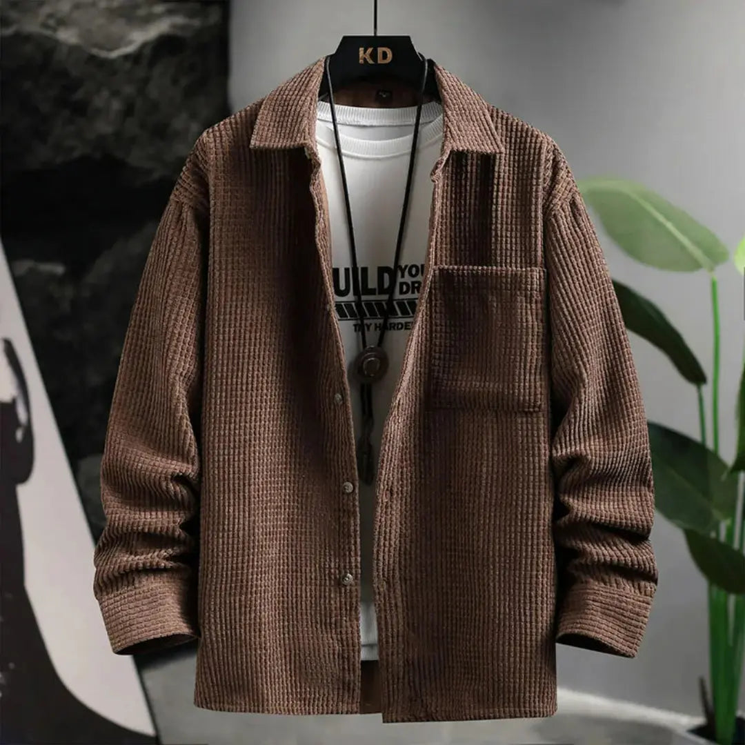 Halden Corduroy Button-Up