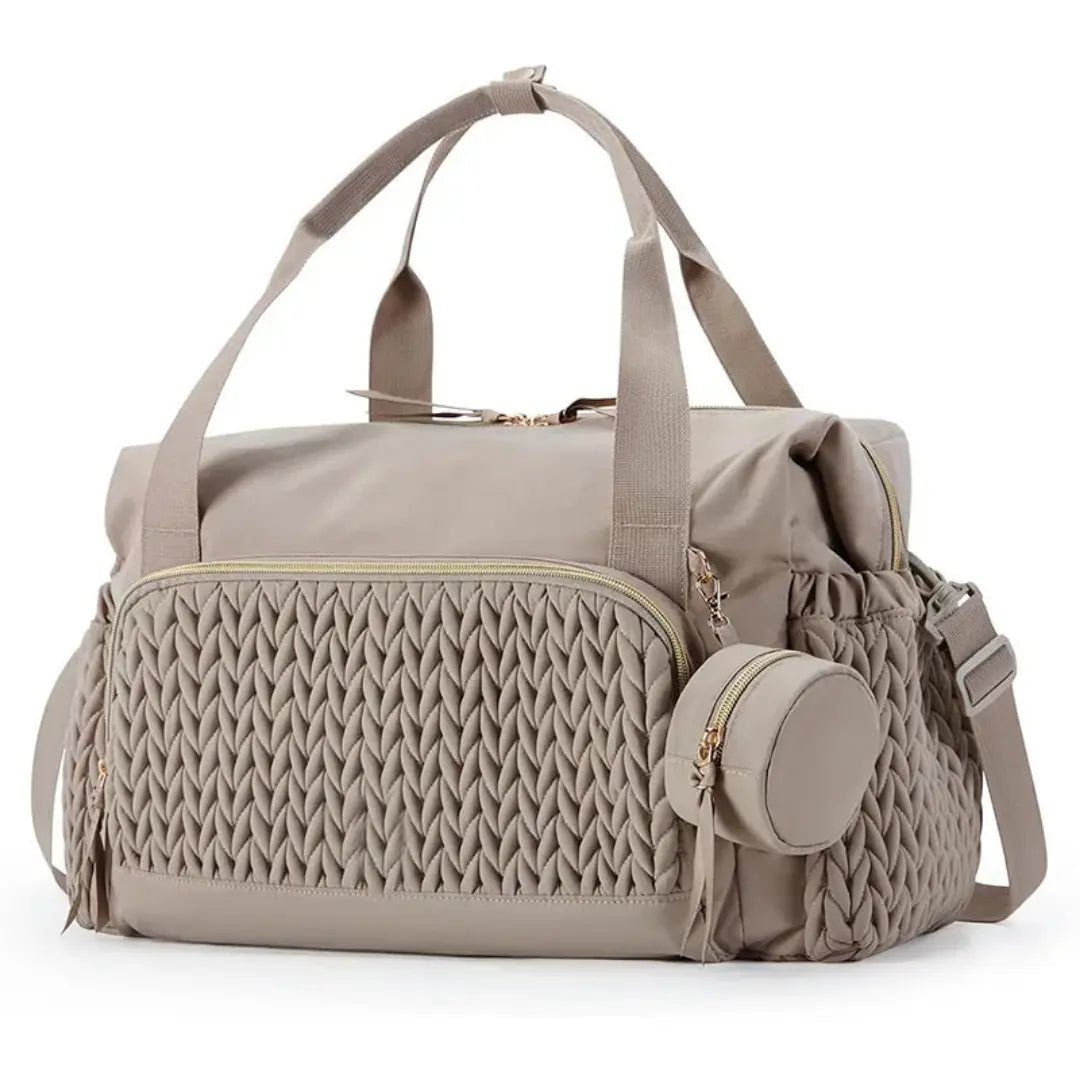 Baby Diaper Bag with Changing Pad and Insulated Bottle Pockets
