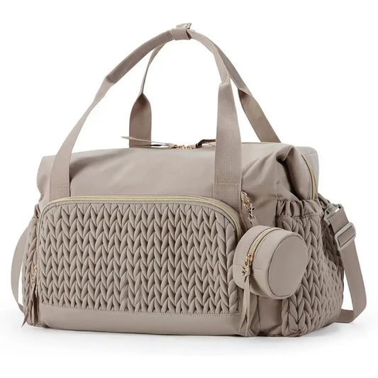 Baby Diaper Bag with Changing Pad and Insulated Bottle Pockets