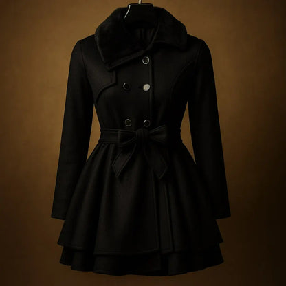 Valentina Structured Belted Coat