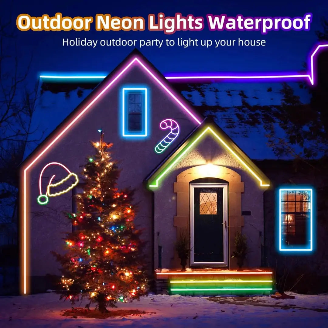 LED Strip Lights - Flexible Neon Glow for Any Space