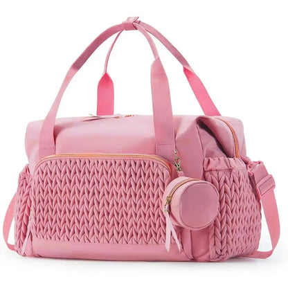 Baby Diaper Bag with Changing Pad and Insulated Bottle Pockets