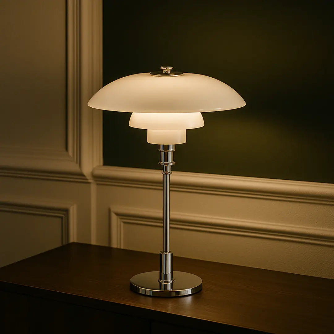 Danish Designer Table Lamp - Scandinavian LED Accent Light