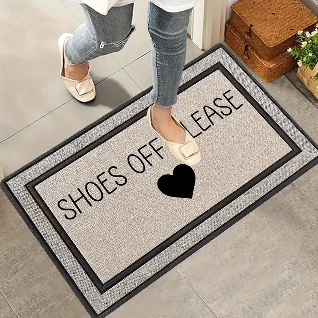 Shoes Off Please - Welcome Mat