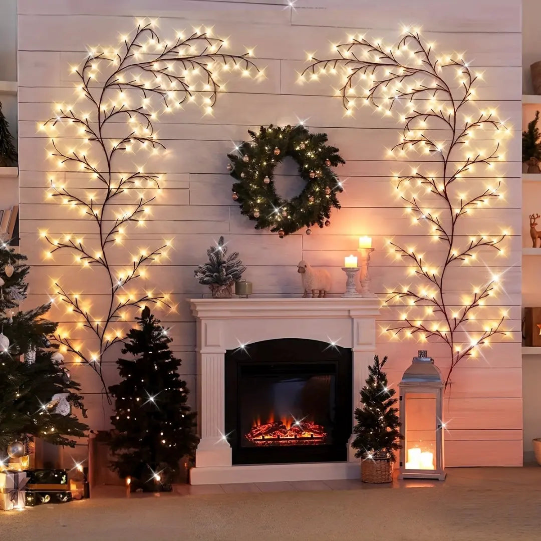 Bendable Willow Vine Tree Light - Decorative LED Branches for Home and Festive Decor
