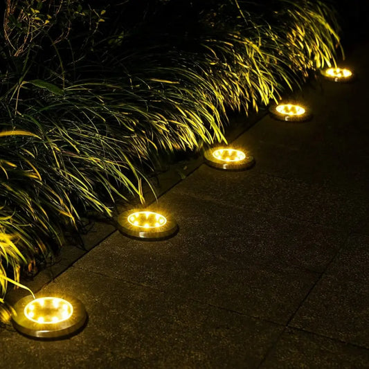 Solar Orb Decorative Garden Lights - Elegant Glow for Outdoor Spaces