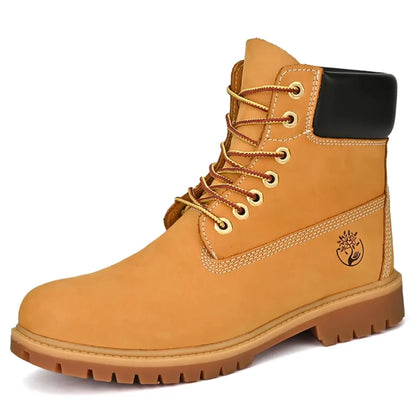 Boots Men High Top Boots for Winter Outdoor Style