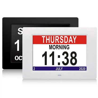 Digital Alarm Clock with Large LED Display and Multi-Function Features