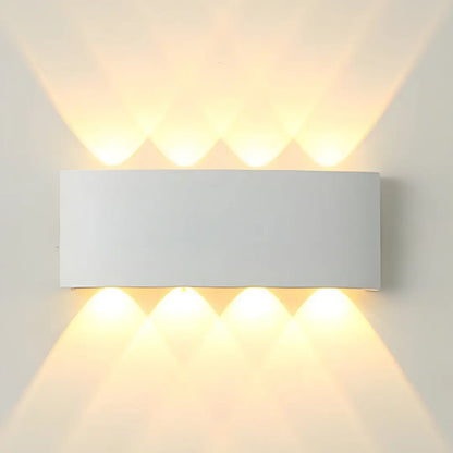 LuminaMount LED Wall Light - Modern Accent Lighting for Indoors and Outdoors