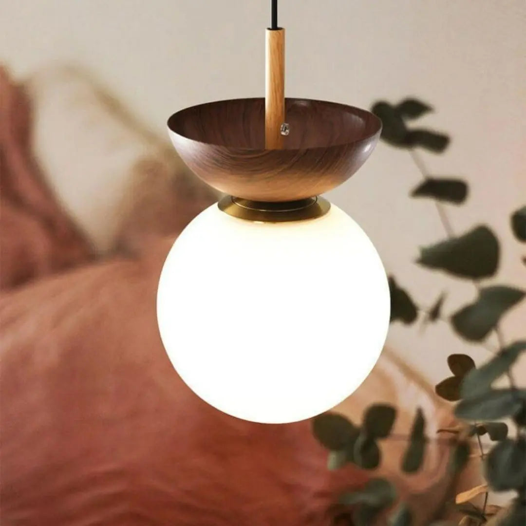 Log Japanese Ceiling Lamp - Customisable Zen Lighting with Refined Minimalism