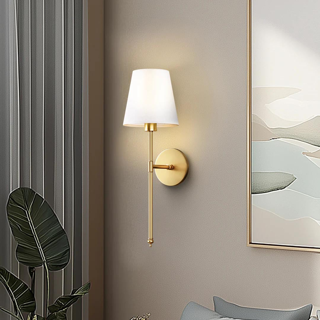 2 Pack Wireless Wall Lights with Remote and RGB Color Modes