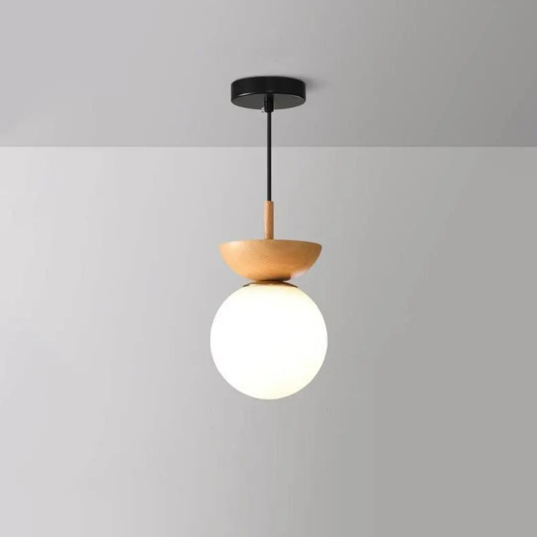 Log Japanese Ceiling Lamp - Customisable Zen Lighting with Refined Minimalism