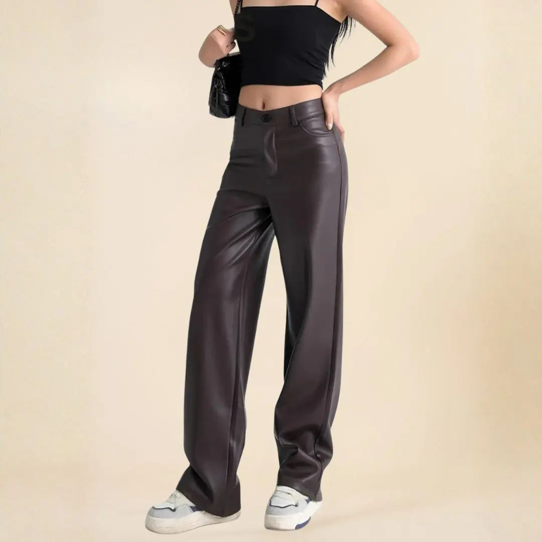 Selene Leather Trouser