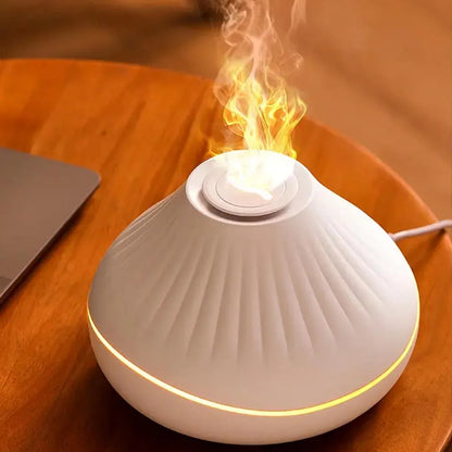 Flame Light Aromatherapy Humidifier with 7 Color