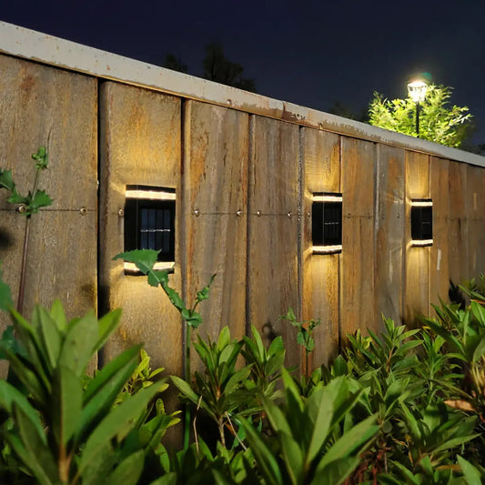 HeliaBloom - Solar Wall Light for Gardens, Fences and Outdoor Walls
