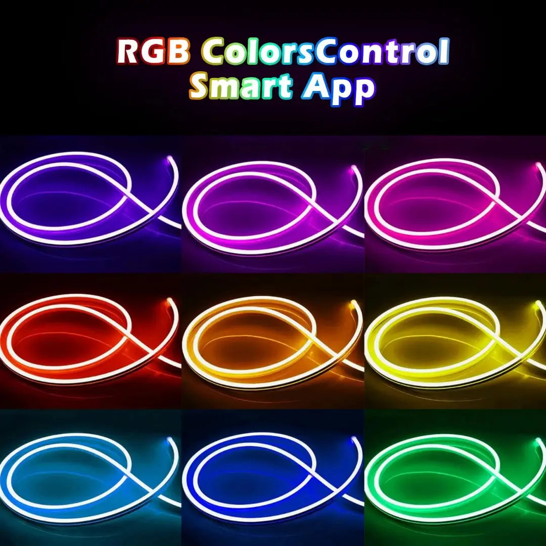 LED Strip Lights - Flexible Neon Glow for Any Space