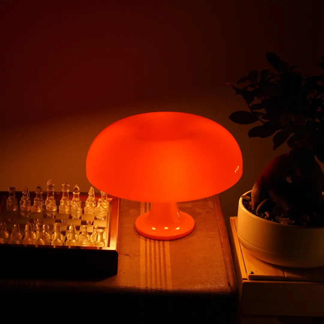 Navaro Mushroom Lamp - Modern Acrylic Design with Iconic Silhouette and Ambient Glow