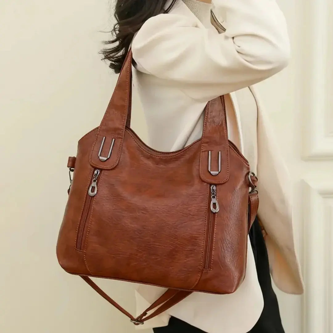 Elegant Leather Tote Bag for Style, Comfort and Everyday Convenience