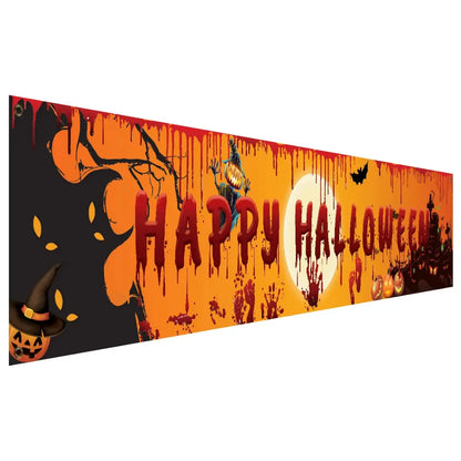 Happy Halloween Banner 250 cm Long Hanging Decoration