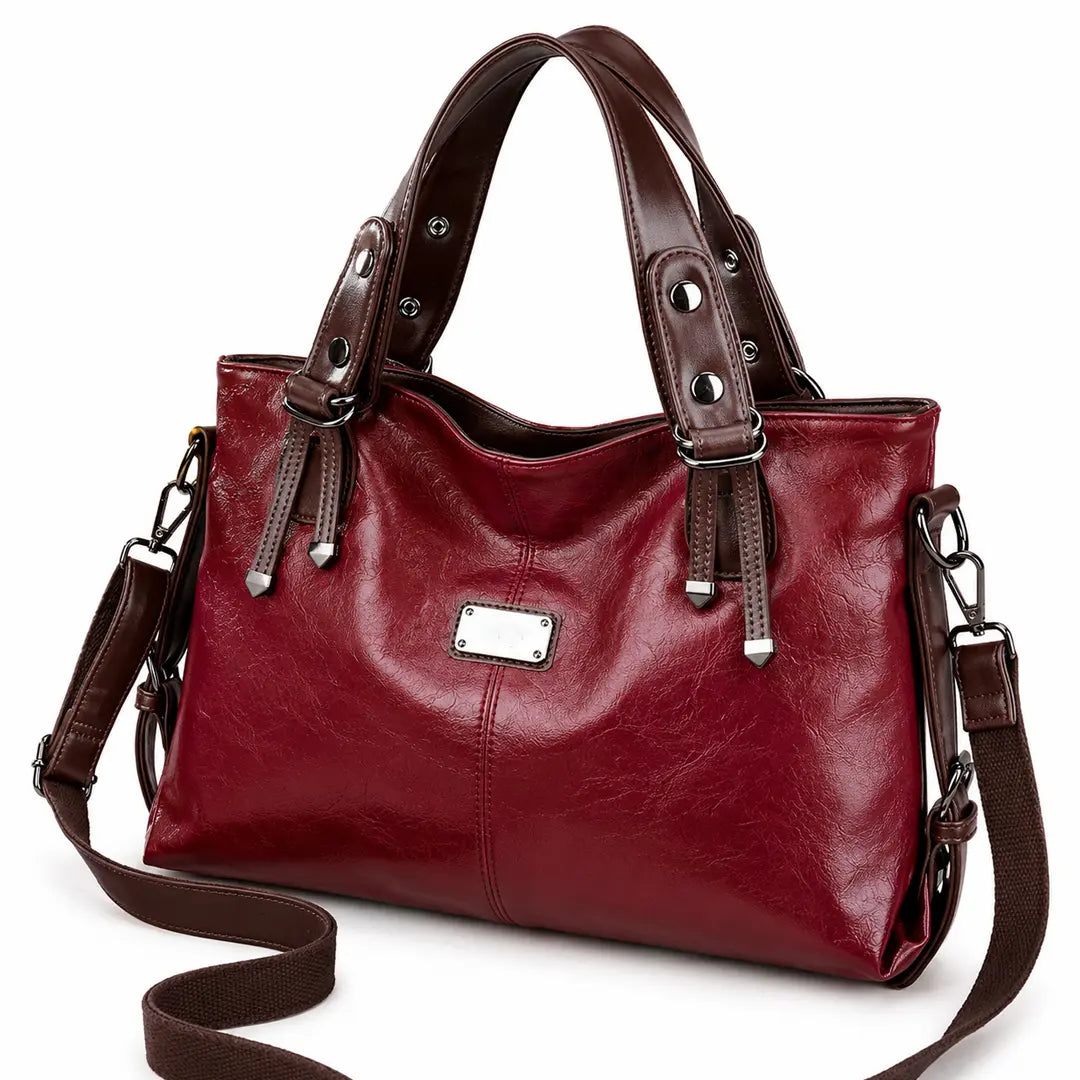 Velora – Retro Commuter Shoulder Bag Large Capacity Crossbody Handbag for Women