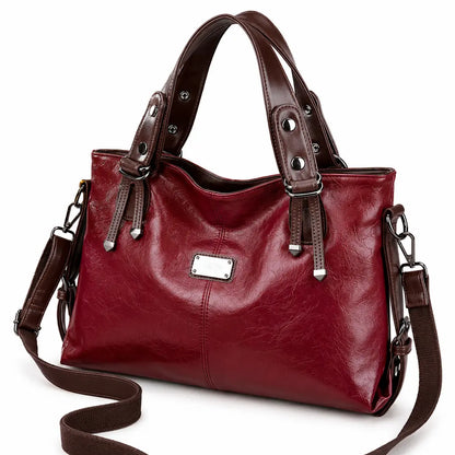 Velora – Retro Commuter Shoulder Bag Large Capacity Crossbody Handbag for Women